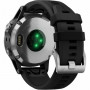 Garmin Fenix 5S Plus Silver with Black Band (010-01987-21)