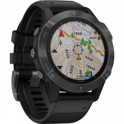 Garmin Fenix 6X Pro Black і Black Band (010-02157-01/00)